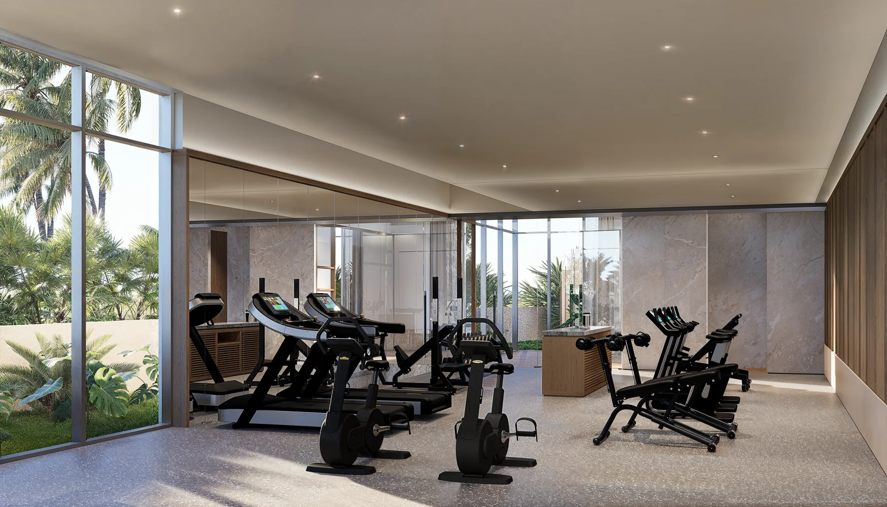 Gimnasio de SLS Ocean Beach